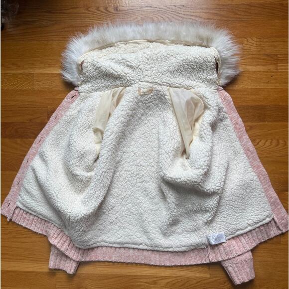 J-Fashion Kawaii Gyaru Liz Lisa x My Melody Pink White Hooded Sweater Jacket L - Picture 8 of 10